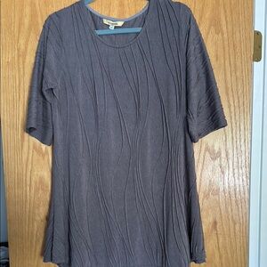 Windhorse women’s Small/Med neutral colored tunic dress top great condition